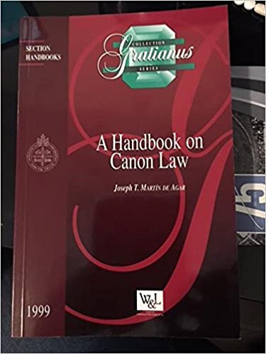 A Handbook on Canon Law 1999