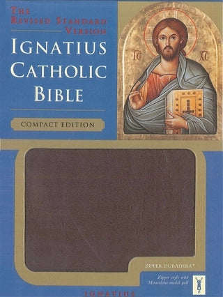 Ignatius Bible (Compact)  Burgundy W/Zipper