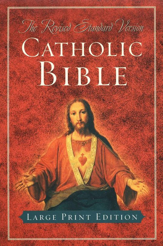 RSV Catholic Bible, Large Print Edition Indexed - Scepter Publishers